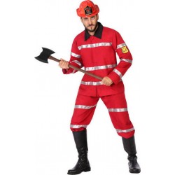 NC Déguisement Pour Adultes Disfraz Bombero Xs-s Shine Inline Sapeur-pompier Xs/s