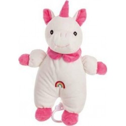 NC Peluche Musicale Rosi Rose Licorne 28 Cm