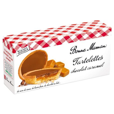 Bonne Maman Tartelettes Chocolat Caramel (lot de 10 x 3 paquets)