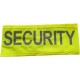 NC Brassard Security Jaune Fluo Tissu Haute Visibilité