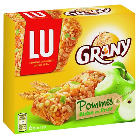 Lu Grany Pommes (lot de 10 x 3 paquets)