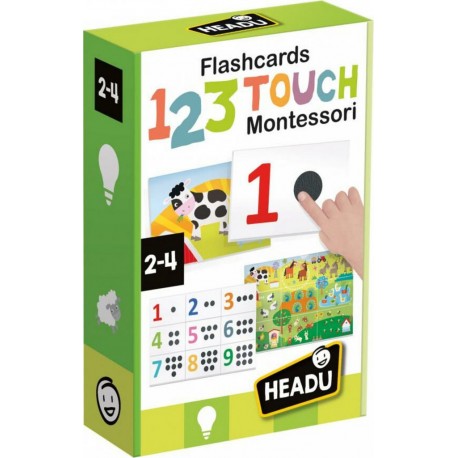 NC Headu Flashcards 123 Touch Montessori