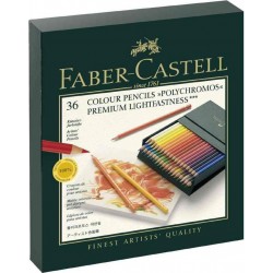 NC Faber-castell Crayon Polychromos Studio Box De 36 Pièces