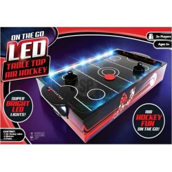 NC Table D'air Hockey Avec Lumières Led 48,5x30x8,5 Cm Tender Toys