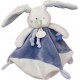 NC Baby Nat' Les Layettes Doudou Lapin 25 Cm Bleu