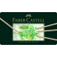 NC Faber-castell Étui Métal De 60 Crayons Couleur 'pitt Pastell'