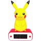 NC Réveil Lampe Teknofun Pikachu Jaune Et Rouge