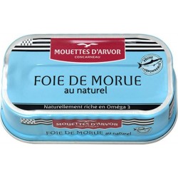 Mouettes d'Arvor Foie de Morue 120g