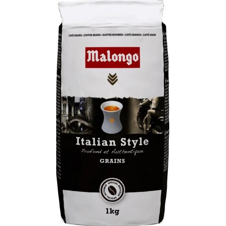 Malongo Cafe Grains Italian Style 1Kg