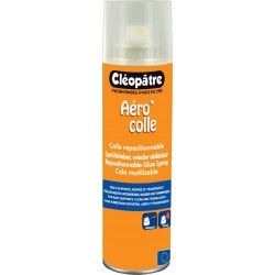 CLEOPATRE Colle repositionnable 250ml la colle