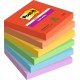 POST IT Post-it repositionnable Playful 76 x 76mm 90 feuilles POST-IT lot de 6 blocs