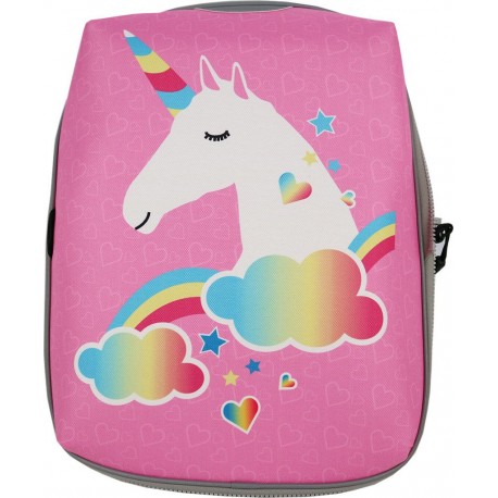 Face amovible Licorne rose pour sac à dos incroyable Licorne la face du sac