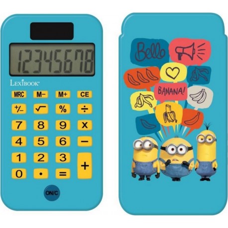 UNIVERSAL Calculatrice 8 chiffres C45DES Jaune