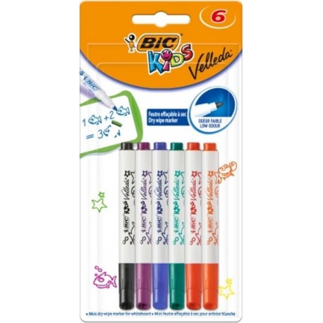 BIC Stylo Velleda mini x6 lot de 6 stylo