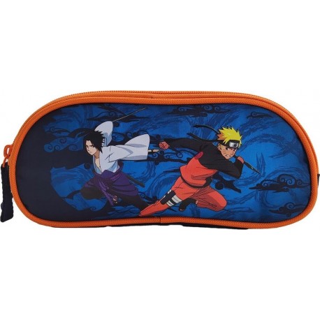 NARUTO Trousse rectangle bleu la trousse