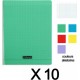 CLAIREFONTAINE Cahier 48 pages x10 lot de 10 cahiers