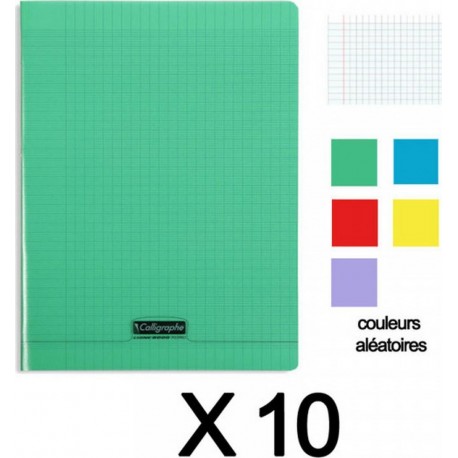 CLAIREFONTAINE Cahier 48 pages x10 lot de 10 cahiers