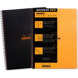 RHODIA Cahier classique noir 22,5 x 29,7cm. le cahier