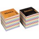 RHODIA Bloc notes cube papier couleur 90x90x80mm le bloc-notes