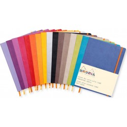 RHODIA Carnet Soft Cover 19 x 25cm 160 pages Ligné le carnet en coloris aléatoire