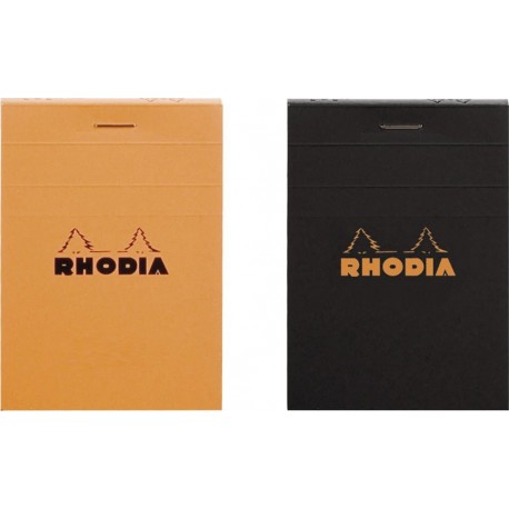 RHODIA Bloc notes n°11 5x5 80 feuilles le bloc-notes de 7,5 x 10,5cm