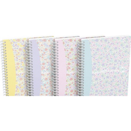 OXFORD Carnet Floral A5 120 pages vert le carnet