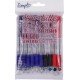 SIMPL Stylo bille retractable x10 les 10 stylos