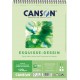 CANSON Bloc dessin Esquisse A4 70 feuilles 120g le bloc de dessin