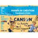 CANSON Papier dessin création couleurs A4 150gr/m² 12 feuilles la pochette de 12 feuilles