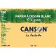 CANSON Papier à dessin C à Grain 180g/m² blanc x12 la pochette de 12 feuilles