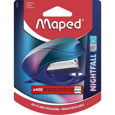 MAPED Agrafeuse Nightfall l'agrafeuse