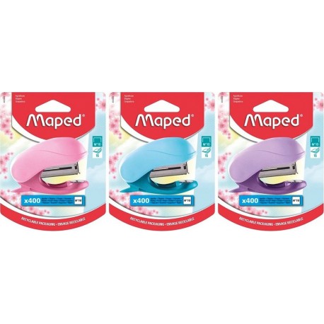 MAPED Agrafeuse Vivo pastel modèle aléatoire l'agrafeuse