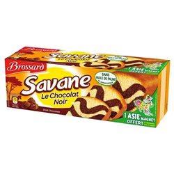 Brossard Savane Chocolat Noir 300g (lot de 10 x 3 paquets)