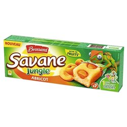 Brossard Savane Jungle Abricot 175g (lot de 10 x 3 paquets)