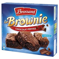 Brossard Brownie Chocolat Pépites 285g (lot de 10 x 3 paquets)