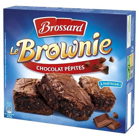 Brossard Brownie Chocolat Pépites 285g (lot de 10 x 3 paquets)