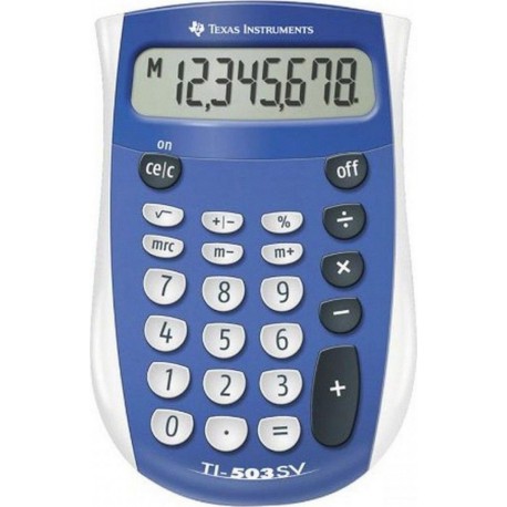 TI SV TEXAS INSTRUMENTS Calculatrice de bureau TI 503 SV TEXAS INSTRUMENTS la calculatrice