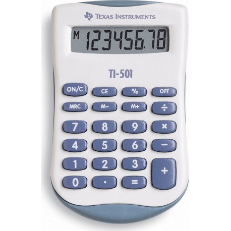 TI SV TEXAS INSTRUMENTS Calculatrice de poche TI 501 SV TEXAS INSTRUMENTS la calculatrice