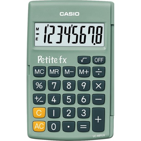 CASIO Calculatrice Petite fx verte la calculatrice