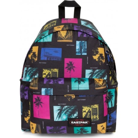 NC Sac À Dos Eastpak Synthétique Noir Imprimé Coloré Ek620