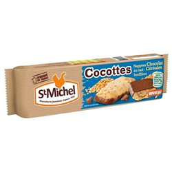 St Michel Cocottes Chocolat au lait et Céréales 140g (lot de 10 x 3 paquets)