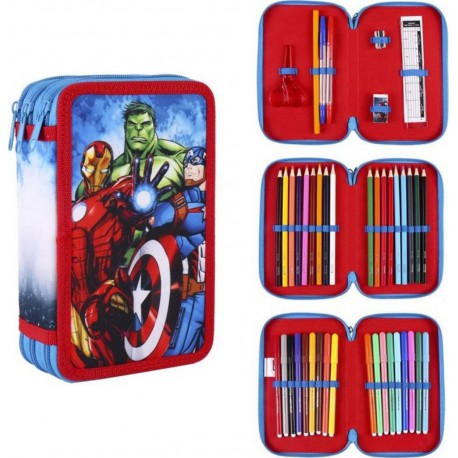 NC Plumier Avec Accessoires 3 Niveaux Avengers 2700000398