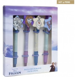 NC Stylos À Bille Pack X4 Reine Des Neiges 2700000342