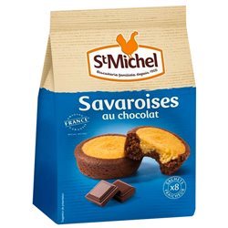 St Michel Savaroises au Chocolat 220g (lot de 10 x 3 paquets)