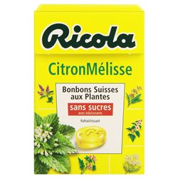 Ricola Citron Mélisse (lot de 10 x 6 boîtes)