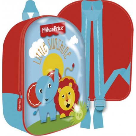 fisher-price Sac À Dos 3d Little Sunshine 26x31x10cm De - fisher-price