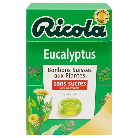 Ricola Eucalyptus (lot de 10 x 6 boîtes)