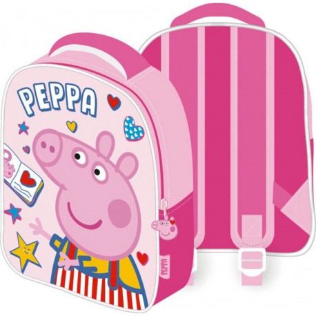 Peppa Pig Sac À Dos 28x23x9,5 Cm