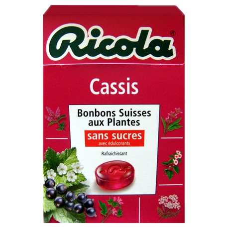 Ricola Cassis (lot de 10 x 6 boîtes)