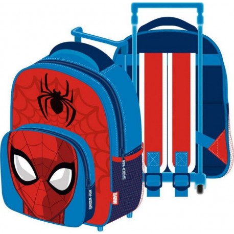 NC Sac À Roulettes Spiderman 26x32x10cm